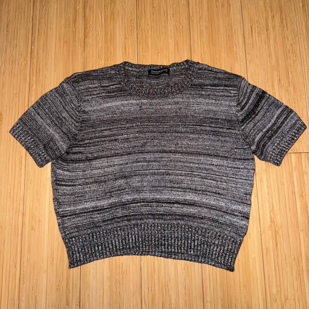 American Apparel| Cropped Knit Sweater Top
